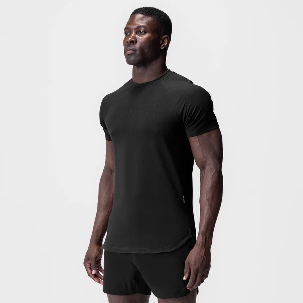 ASRV SUPIMA® ESTABLISHED TEE BLACK